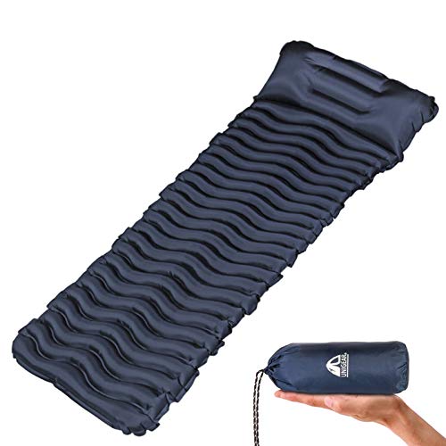 Unigear Esterilla Inflable Portatíl Colchón de Aire para Camping Acampa Colchones Hinchable...
