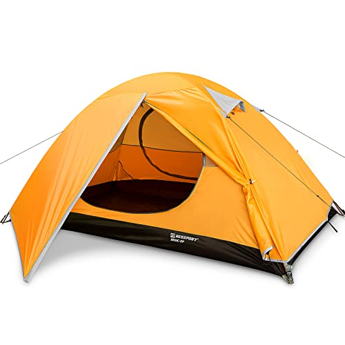 Bessport Tienda 2 Personas de Campaña con Dos Puertas A Prueba de para Trekking/Viento Fuerte...