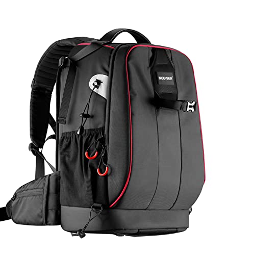 Neewer Pro Mochila de Cámara Impermeable a Prueba de Golpes Ajustable Acolchado Bolsa con Bloqueo...