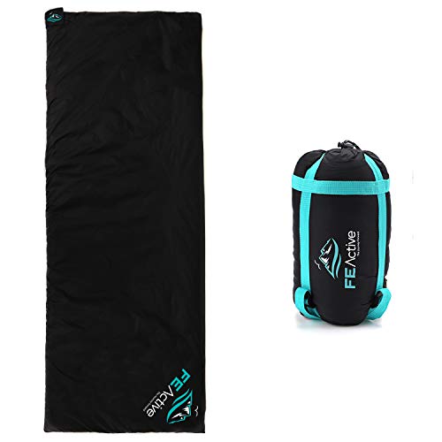 FE Active Saco de Dormir Ultraligero - Saco de Dormir Impermeabile Tres Estaciones Saco de Dormir...