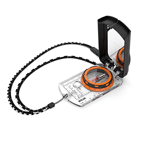 BRÚJULAS Base Transparente con Espejo Expedition S brújula (MN) SILVA Unisex Adultos