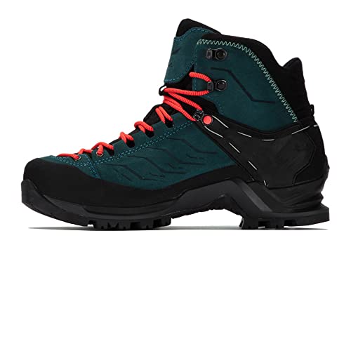 SALEWA WS Mountain Trainer Mid Gore-Tex, Botas de Senderismo Mujer, Atlantic Deep Ombre Blue, 38.5...