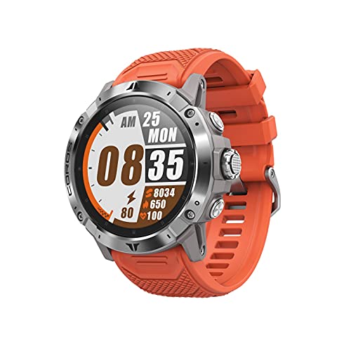COROS VERTIX 2 GPS Adventure Watch con Mapa Offline Global, GPS de Doble frecuencia, Revestimiento...