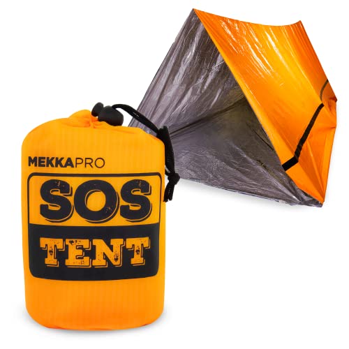 MEKKAPRO Tienda Campaña Emergencia - Refugio Supervivencia para 2 Personas - Tienda de Campaña...