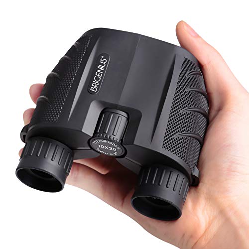 Prismaticos compactos 10x25 para observación de Aves, binoculares pequeños Binoculares de visión...