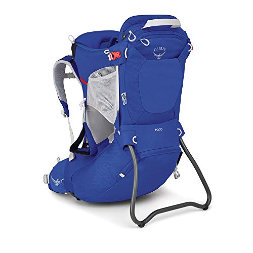Osprey Poco, Mochila portabebés unisex para senderismo, Blue Sky O/S