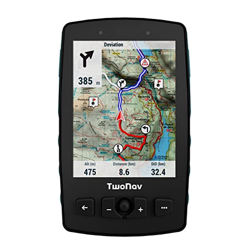 TwoNav Aventura 2 Plus, GPS de Mano con Pantalla Amplia 3.7 Pulgadas, Botones y Joystick para...