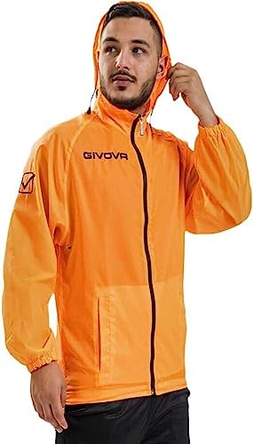 Givova, rain basico, noranja fluo, XL