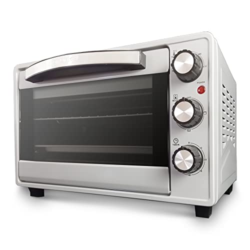 Grunkel - Horno eléctrico multifunción de sobremesa de 23L - HR-23 - Con 3 funciones de calor y...