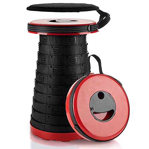 Night Cat Taburete Plegable para Acampar Plástico Retráctil Taburete Plegable Taburete Plegable...