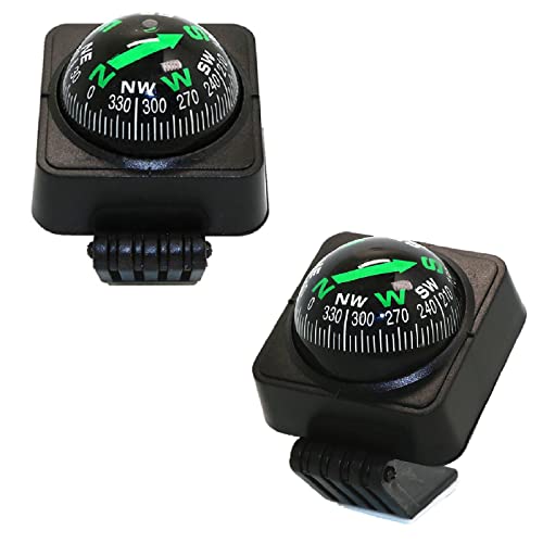 Brújula Digital para Coche Brújula de Alta Precisión para Coches Brújula Ajustable para...
