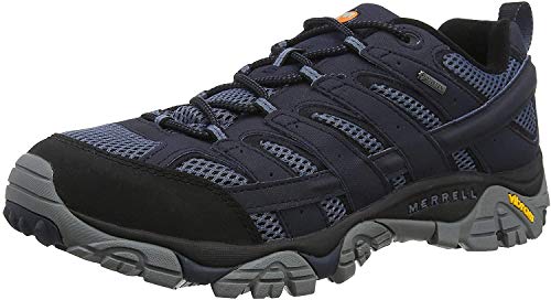 Merrell Moab 2 GTX, Zapatillas de Senderismo Hombre, Azul Navy, 40 EU