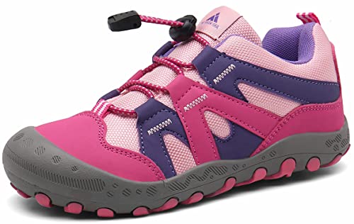 Mishansha Zapatillas de Senderismo Niña Trekking Zapatos Niños Zapatos para Camina Ligero...