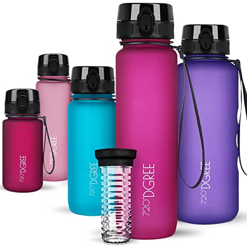 720°DGREE Botella de agua uberBottle – 350ml, 350 ml | Novedosa botella deportiva | Sin BPA |...