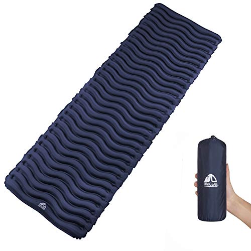 Unigear Esterilla Inflable Portatíl Colchón de Aire para Camping Acampa Colchones Hinchable...
