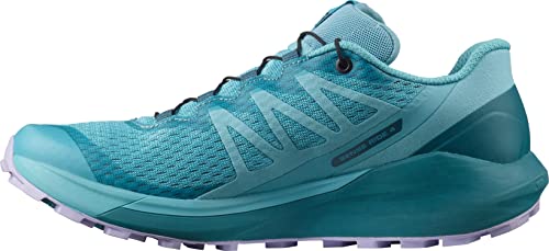 Salomon Sense Ride 4 Zapatillas de Trail Running para Mujer, Pisada reactiva, Sujeción del pie y...