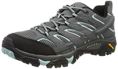 Merrell Moab 2 GTX, Zapatillas de Senderismo Mujer, Gris Sedona Sage, 40 EU