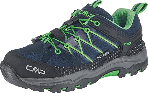 CMP Kids Rigel Low Trekking Shoe Wp, Zapatillas de Senderismo Unisex niños, Azul (Navy), 37 EU