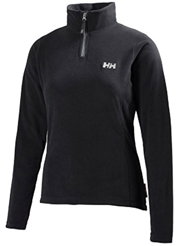 Womens Helly Hansen W Daybreaker 1/2 Zip Fleece, Negro, XL