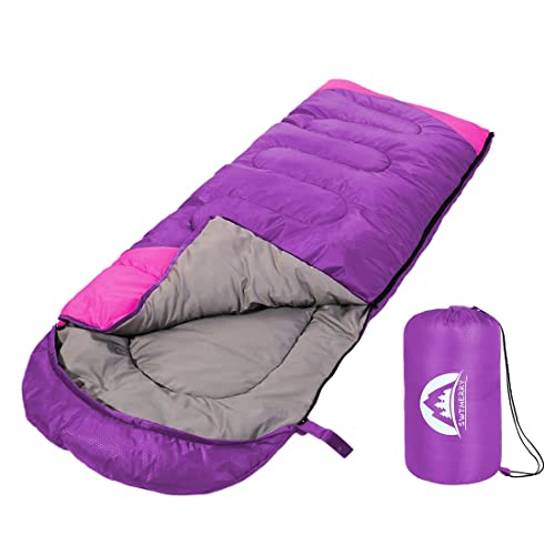 SWTMERRY- Saco de Dormir 4 Estaciones (Verano, Primavera, otoño, Invierno) Clima cálido y frío:...