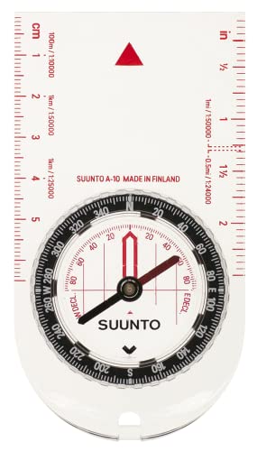 Suunto A-10 Nh Compass, Brújula Unisex Adulto, Blanco, Única