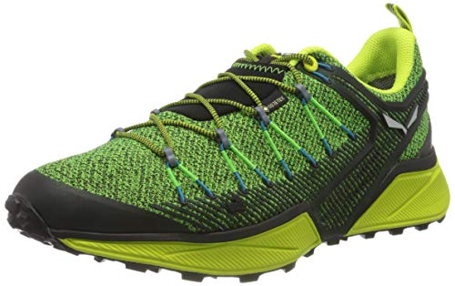SALEWA MS Dropline Gore-TEX, Zapatillas de Trail Running para Hombre, Negro (Black Out/Blue Danube),...