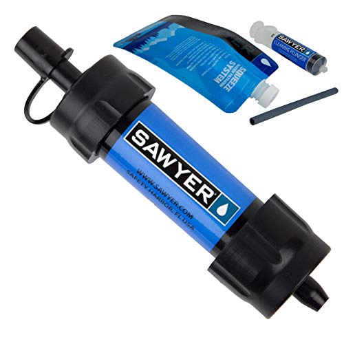 Sawyer Products Sistema de Filtro Mini portátil, Unisex, SP128 Mini Single, Azul
