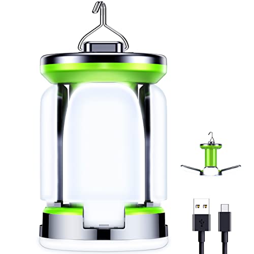 Lámpara Camping, Blukar Linterna de Camping Led Recargable - 7 Modos Lluminación 60 LED Super...