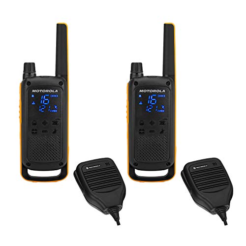 Motorola Talkabout T82 Extreme RSM –Alcance hasta 10 Km, pantalla oculta, linterna LED, Walkie...