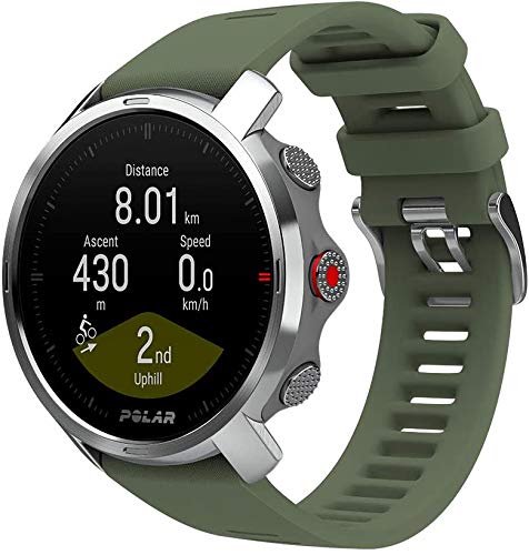 Polar GRIT X - Outdoor multisport watch con GPS con Brújula, Altímetro y Durabilidad de Nivel...