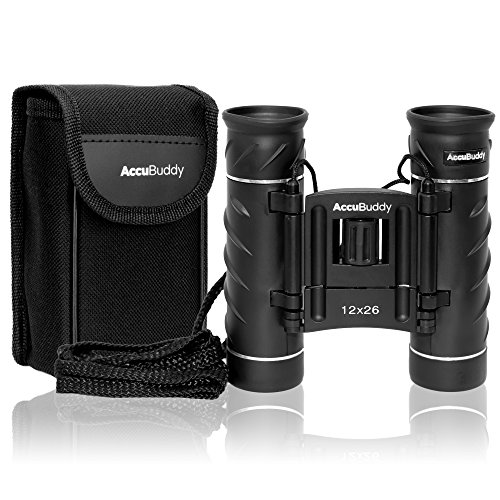 AccuBuddy Prismáticos - Miniprismáticos Alcance para Adultos y Niños, Binoculares Potentes y...