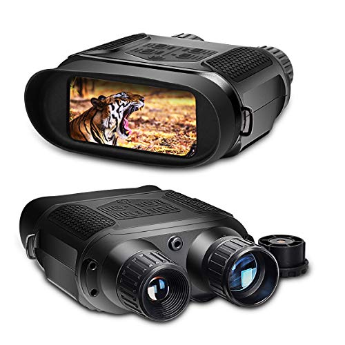 SOLOMARK Night Vision Binoculars, 7x Digital Infrared Binoculars- 1280x720p HD Photo Camera Video...
