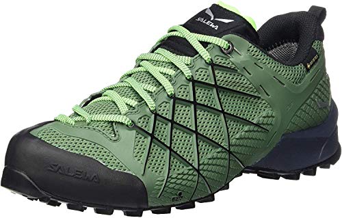 SALEWA Ms Wildfire Gore-tex, Zapatos de Senderismo Hombre, Myrtle Fluo Green, 42.5 EU