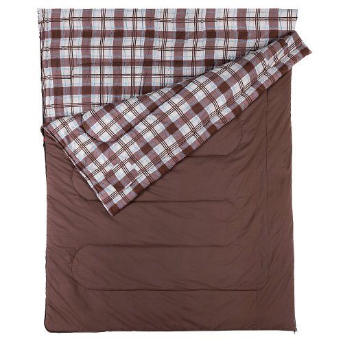 Coleman Saco de Dormir Hampton, Saco de Dormir con Manta para Camping, Saco de Dormir Ligero para el...