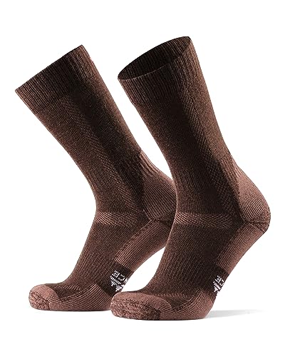 DANISH ENDURANCE Calcetines Antiampollas Senderismo de Lana Merino, Transpirables, Hombre y Mujer,...