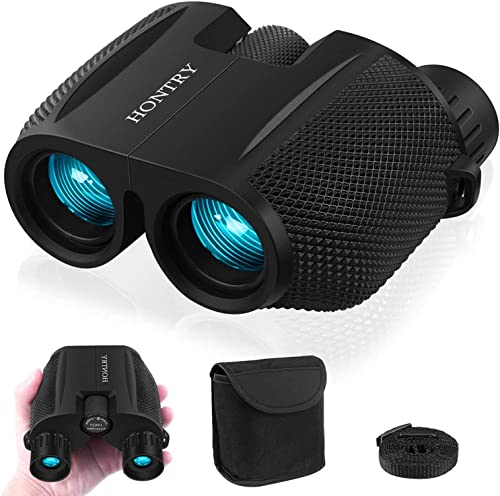 Prismáticos para Adultos y Niños, Compacto 10x25 para Observación de Aves, Teatro y Conciertos,...