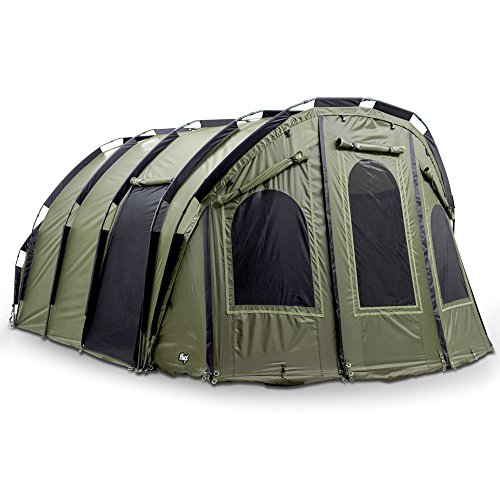 Carpa de pesca Lucx® Bigfoot Bivvy para 4 a 6 personas, tienda de campaña para 2, 3, 4, 5, 6...