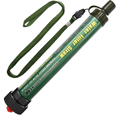 DeFe Filtro de Agua 2000L Personal Sistema de Filtración de Agua 0.01 Micron Mini Purificador de...