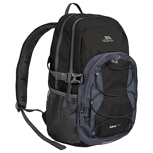 Trespass Albus Mochila, Unisex Adulto, Gris (Ash), 30 l