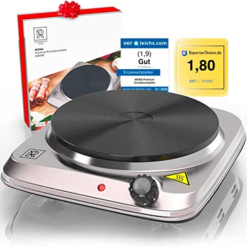 M. ROSENFELD HOME Premium Cocina Electrica Portátil 1500W - Hornillo Electrico Cocina Portatil De...