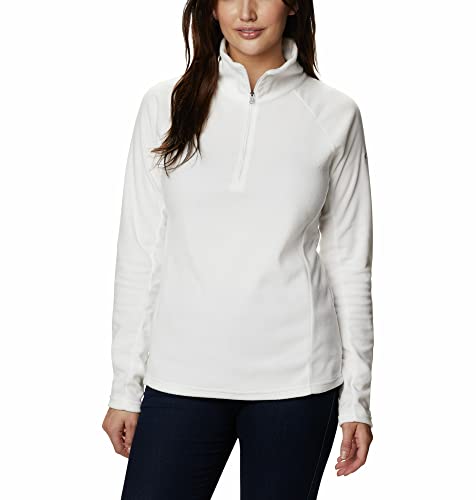 Columbia Mujer Forro polar con media cremallera, Sea Salt, S